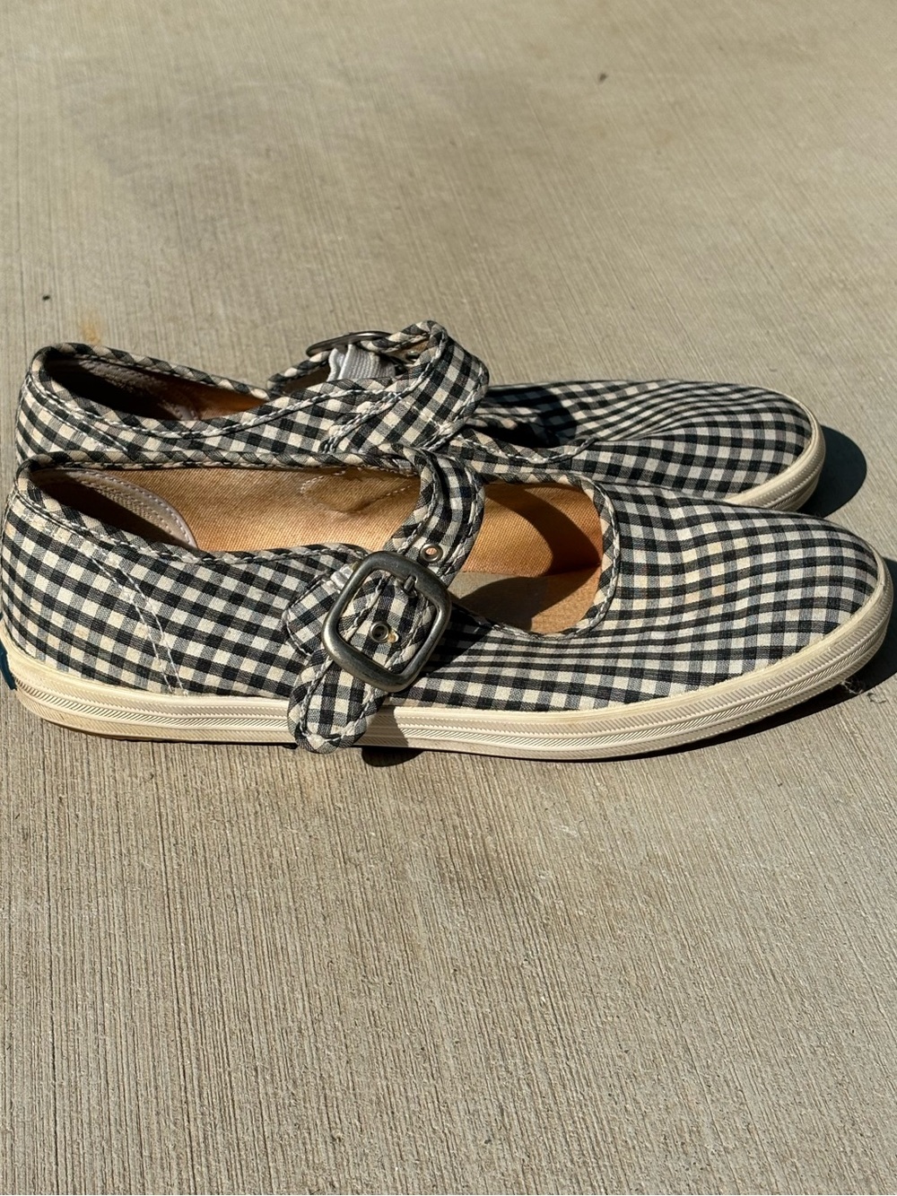 Keds "Mary Jane" Canvas Flats